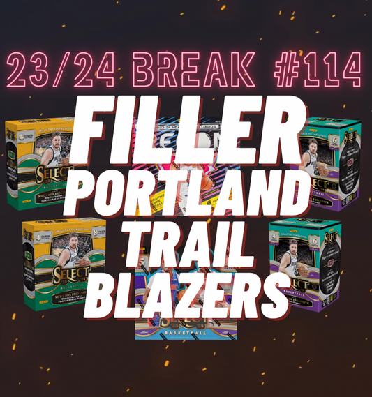 10 % Filler Portland Trail Blazers AP Groupbreak #114