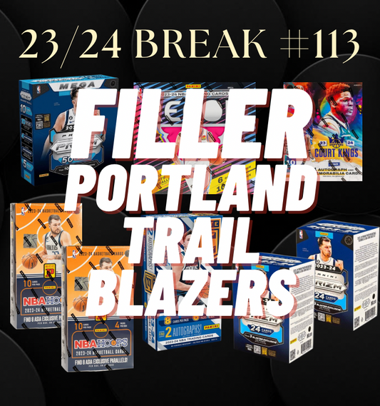 10 % Filler Portland Trail Blazers AP Groupbreak #113