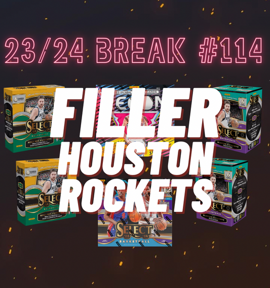 10 % Filler Houston Rockets AP Groupbreak #114